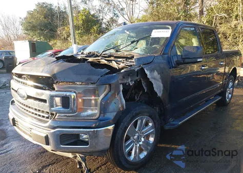 2018 Ford F-150 Xlt from USA, damaged, VIN 1FTEW1C55JFE72873